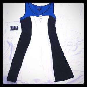 Express colorblock dress